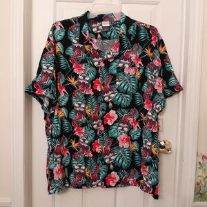 Marvel Venom Button Down Hawaiian Shirt 3XL